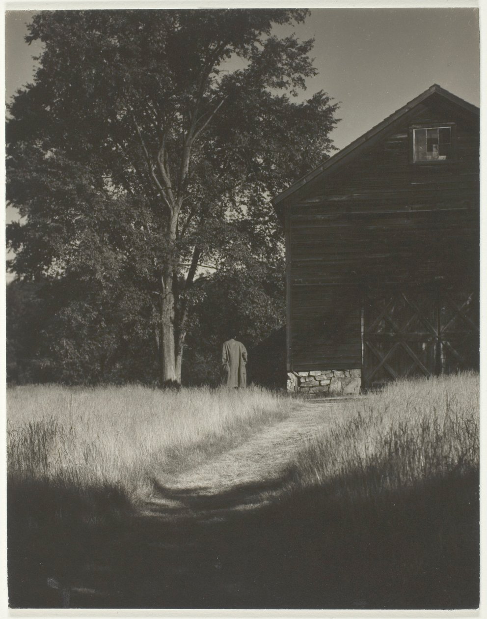 Barn, Lake George by Alfred Stieglitz