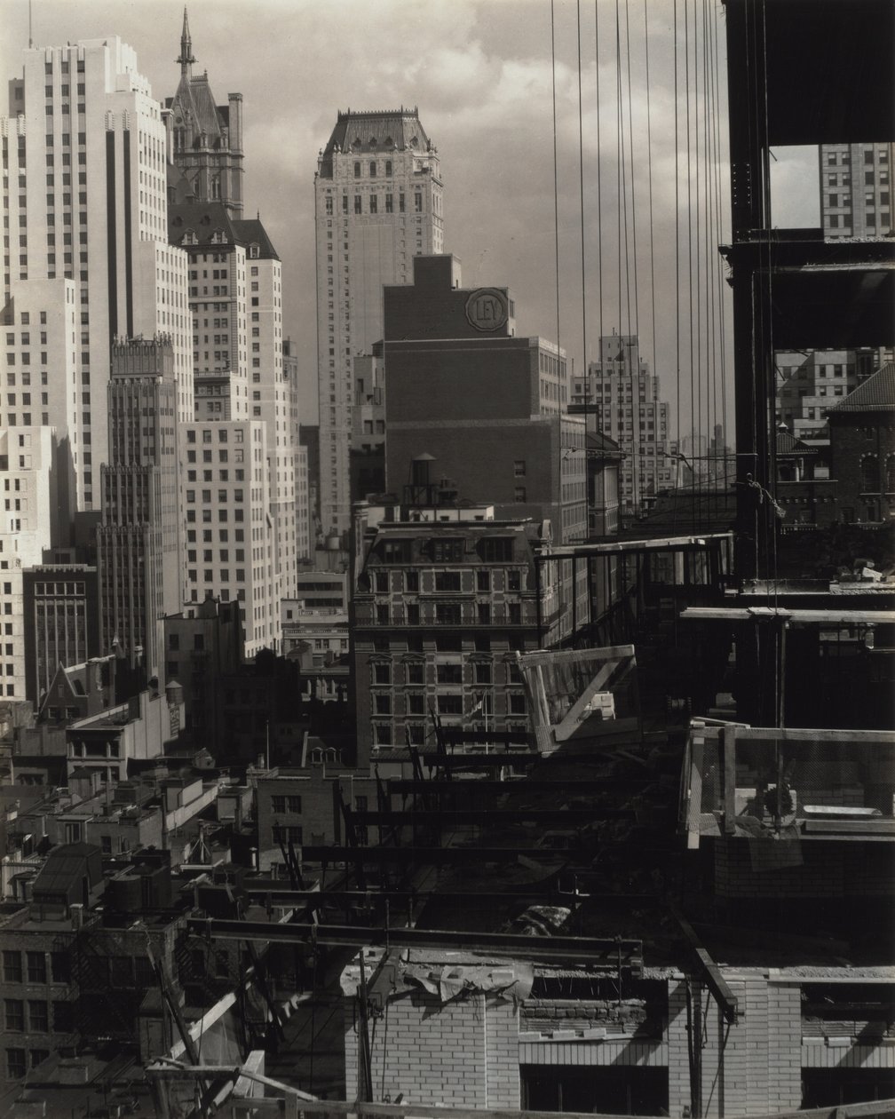 From My Window at An American Place, North by Alfred Stieglitz