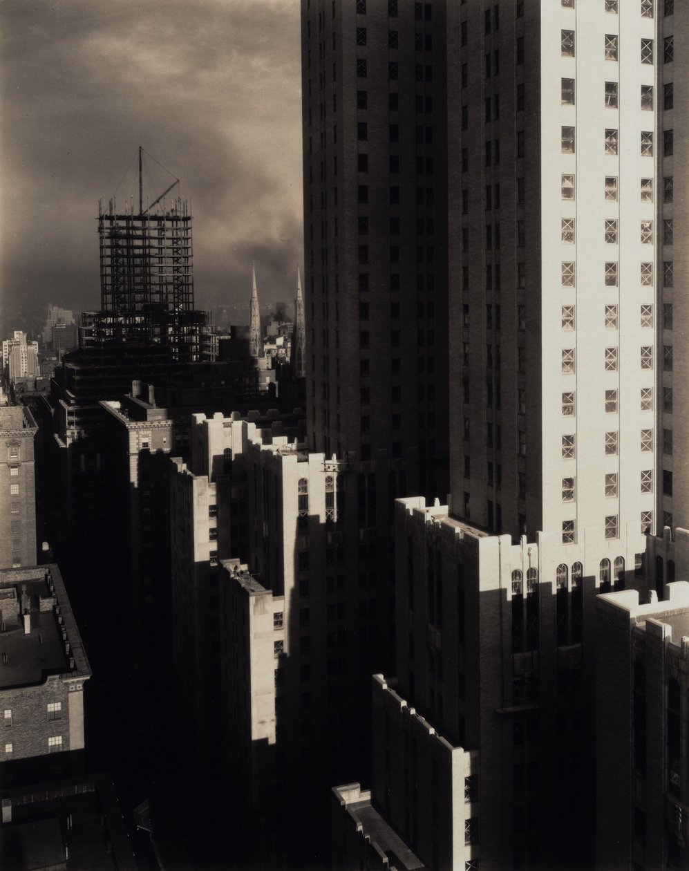From My Window at the Shelton, West by Alfred Stieglitz