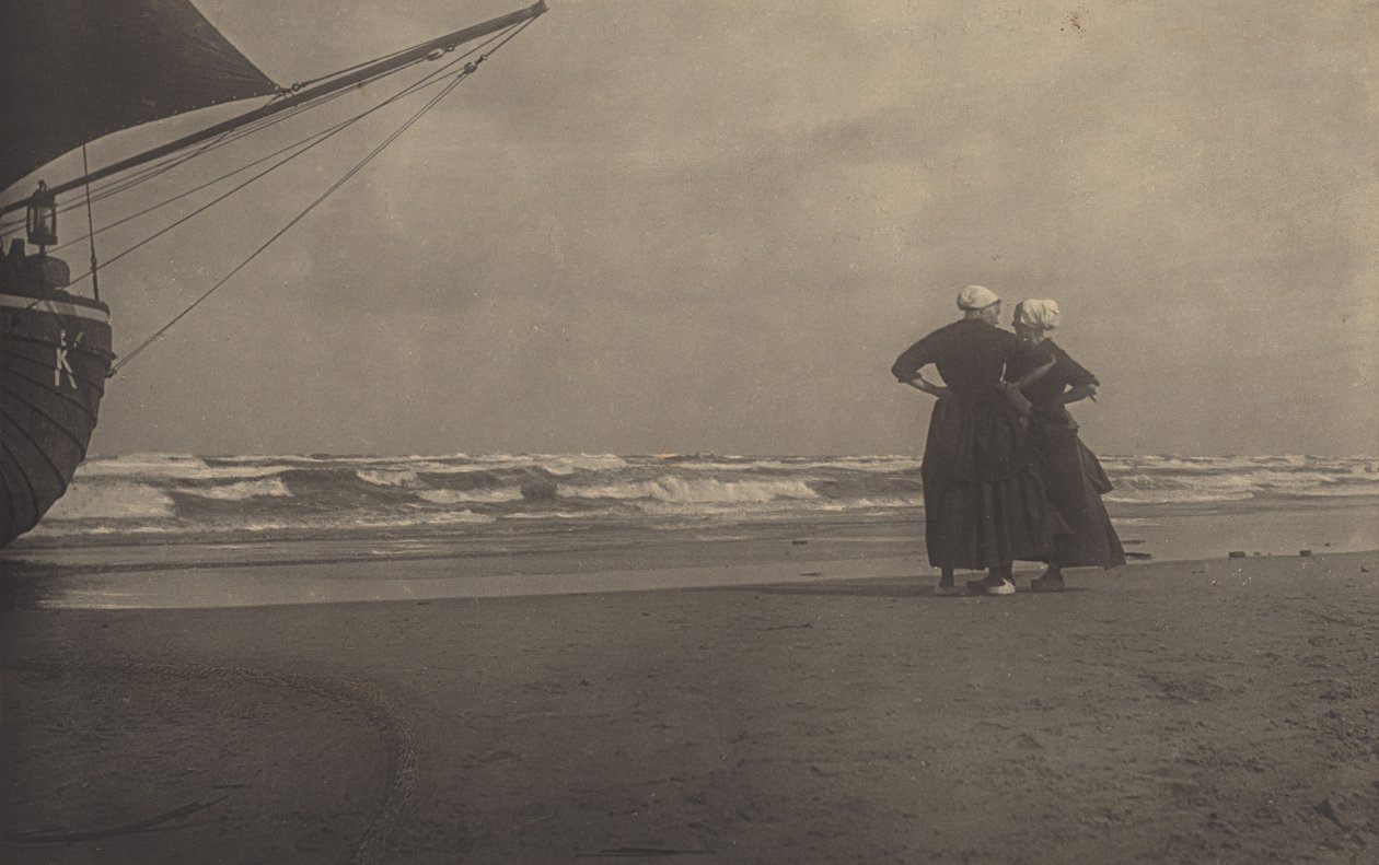Gossip—Katwyk by Alfred Stieglitz