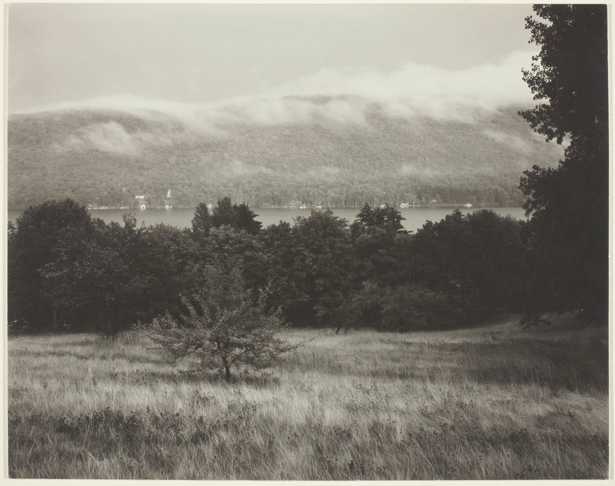 Lake George from the Hill by Alfred Stieglitz