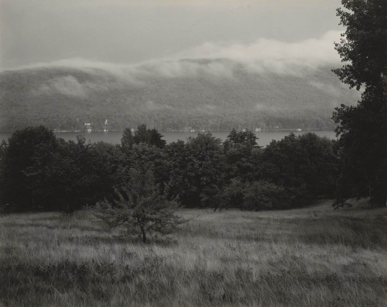 Lake George from the Hill by Alfred Stieglitz