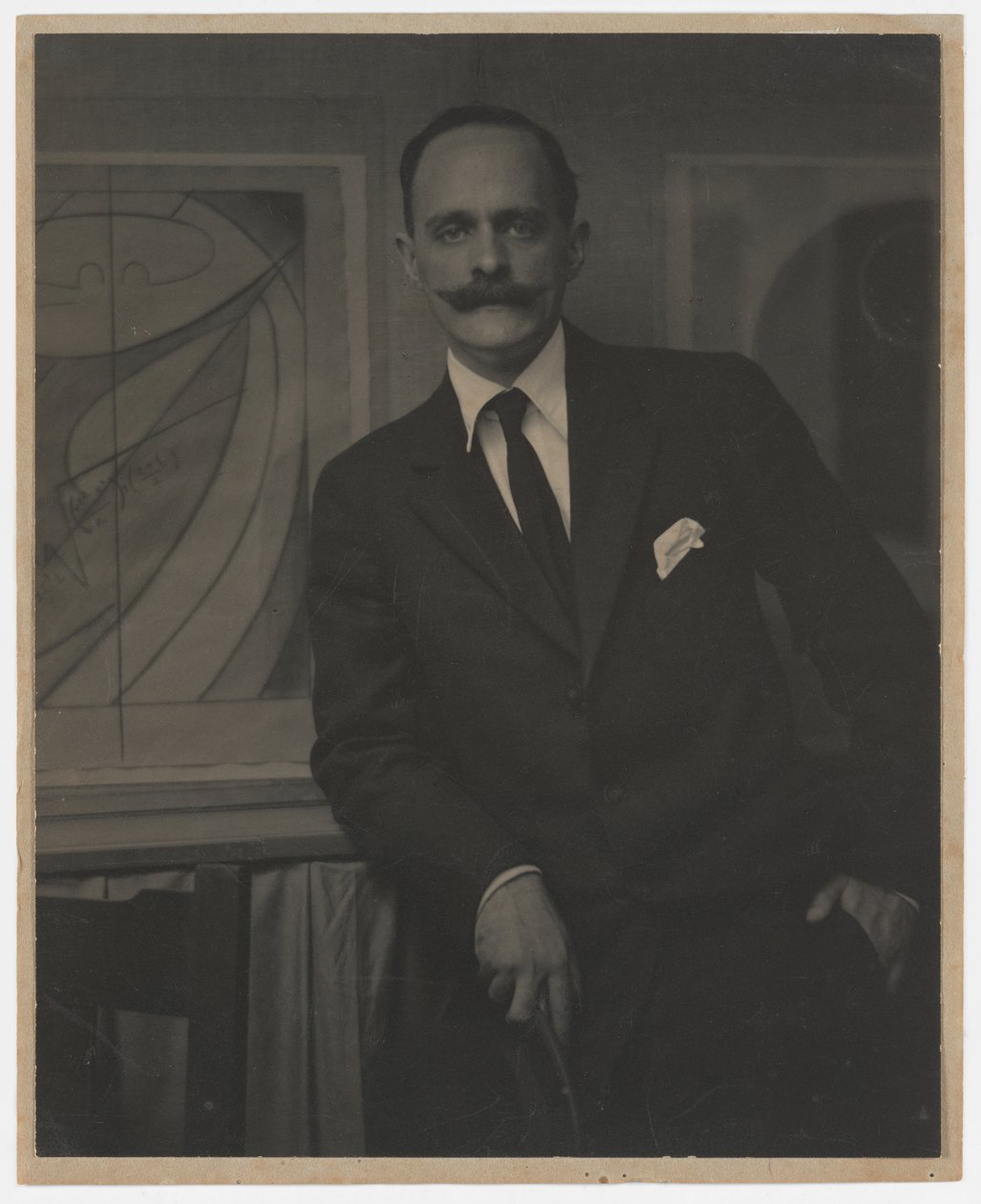 Marius de Zayas by Alfred Stieglitz