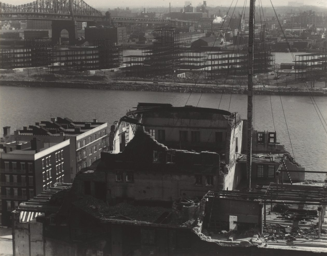 New York from 405 E 54th Street by Alfred Stieglitz
