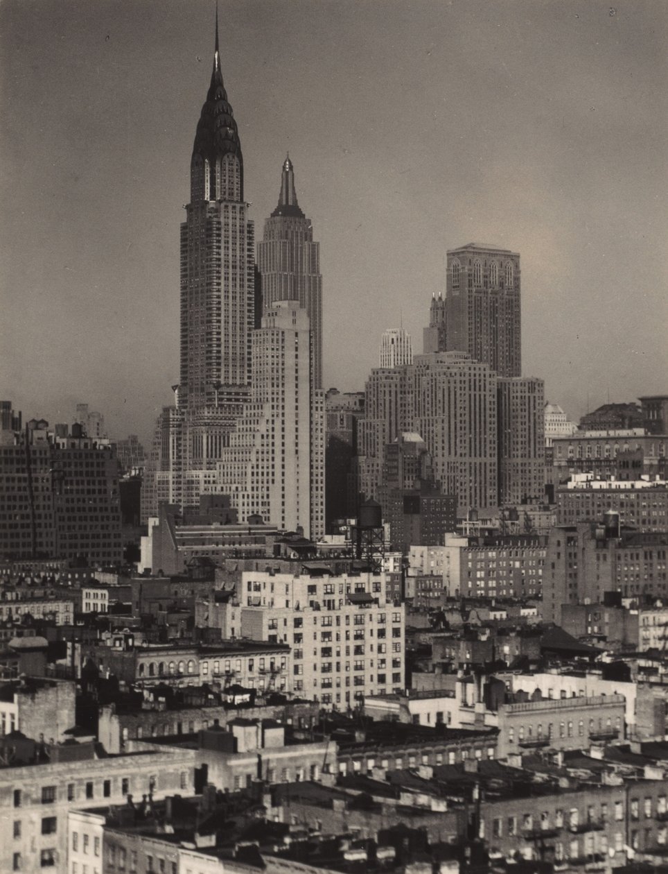 New York from 405 East 54th Street by Alfred Stieglitz