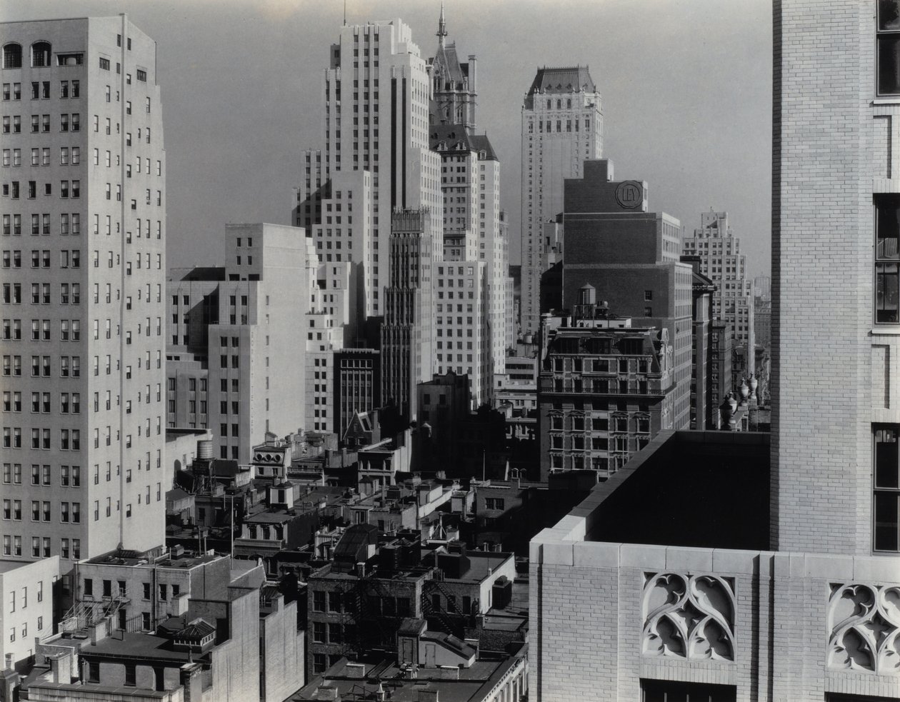 New York from An American Place by Alfred Stieglitz