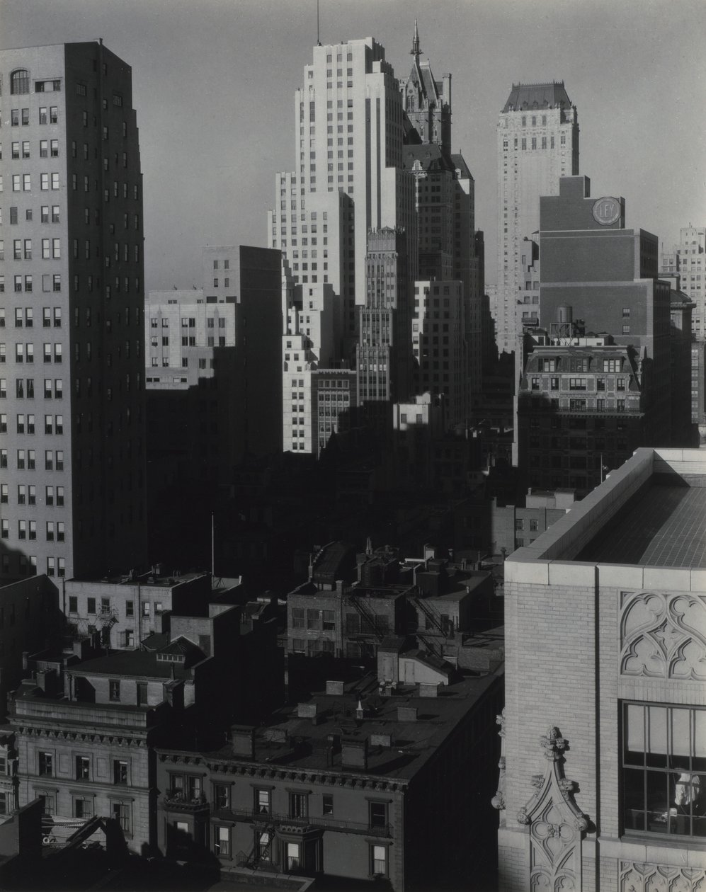 New York from An American Place by Alfred Stieglitz