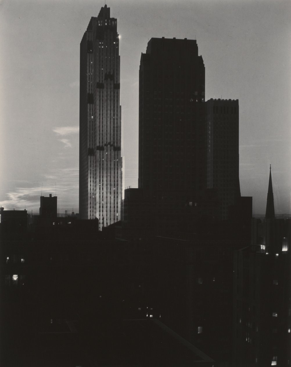 New York from the Shelton by Alfred Stieglitz