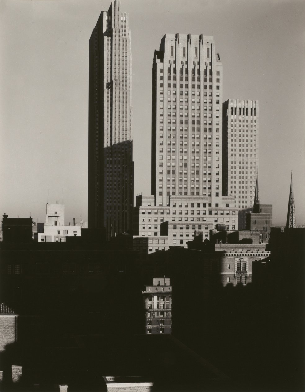 New York from the Shelton by Alfred Stieglitz
