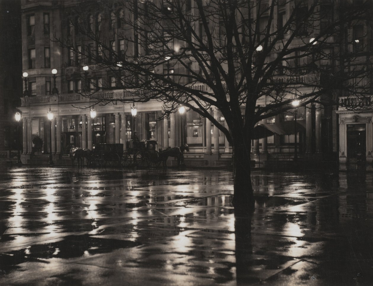Night—New York by Alfred Stieglitz