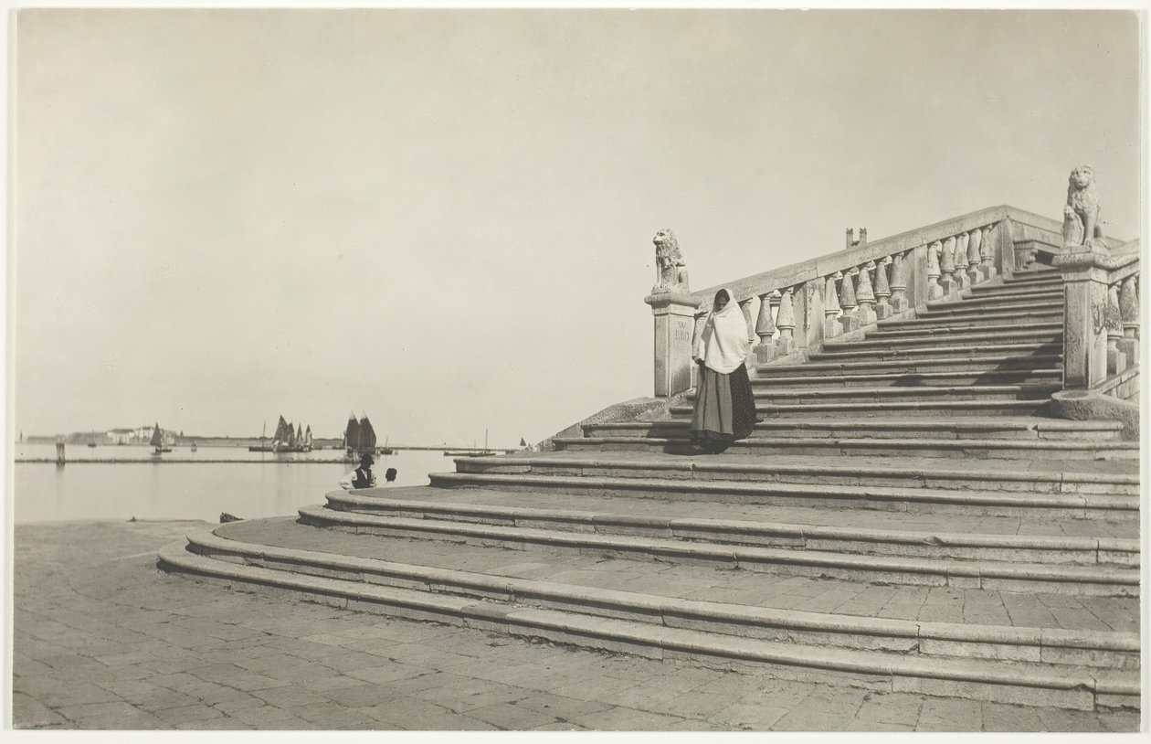 Stones of Venice, Chioggia, 1887, printed 192039 by Alfred Stieglitz