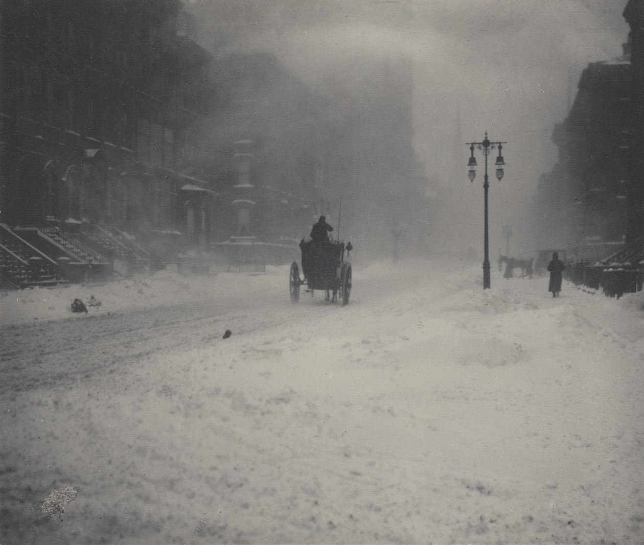 The Blizzard, New York by Alfred Stieglitz