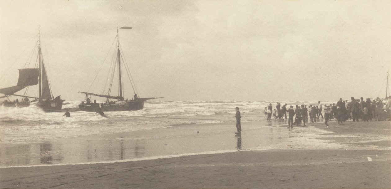 The Landing of the Boats by Alfred Stieglitz