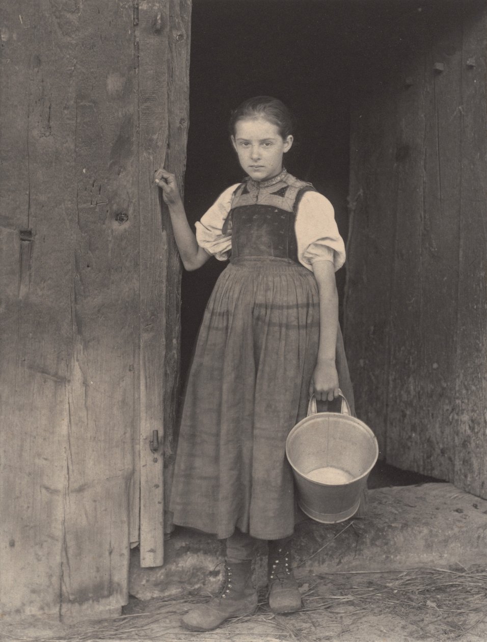 The Little Milkmaid by Alfred Stieglitz