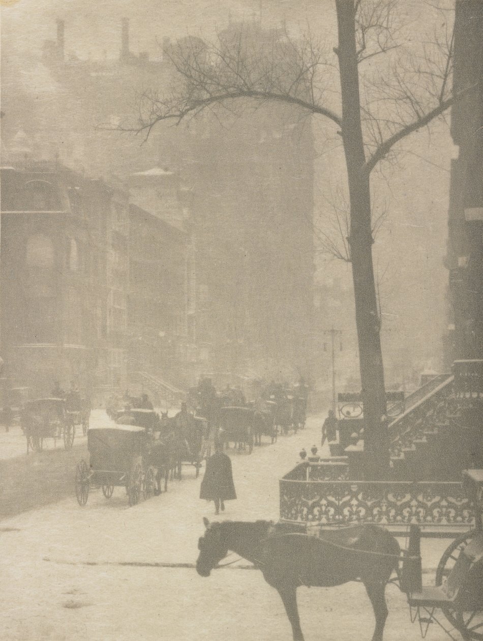 The Street, Design for a Poster by Alfred Stieglitz