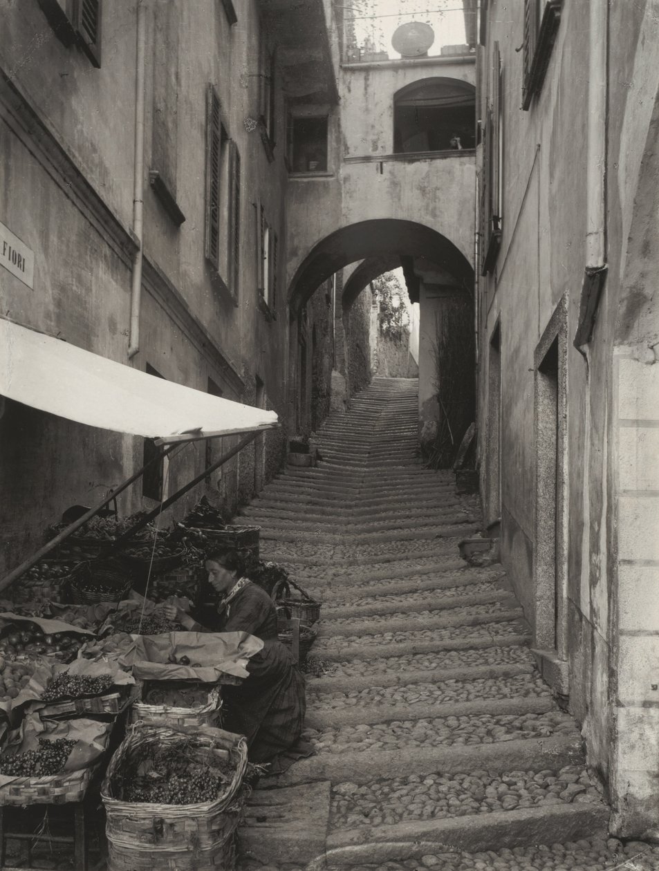 Via Fiori, Bellagio by Alfred Stieglitz