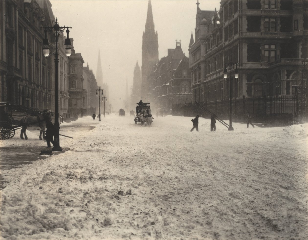 Winter, New York by Alfred Stieglitz