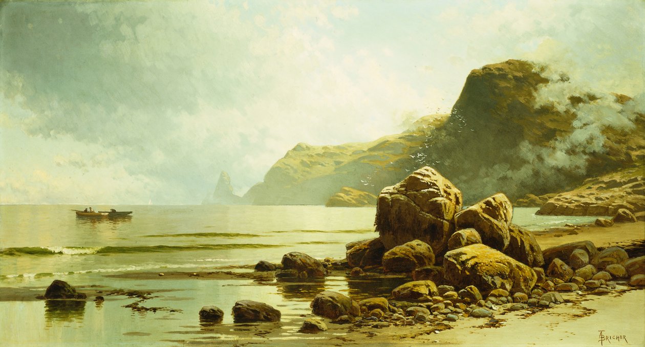 Low Tide, Southhead, Grand Manan Island by Alfred Thompson Bricher