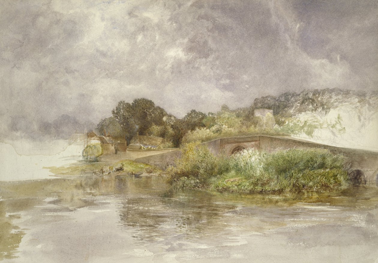 Sonning Bridge by Alfred William Hunt