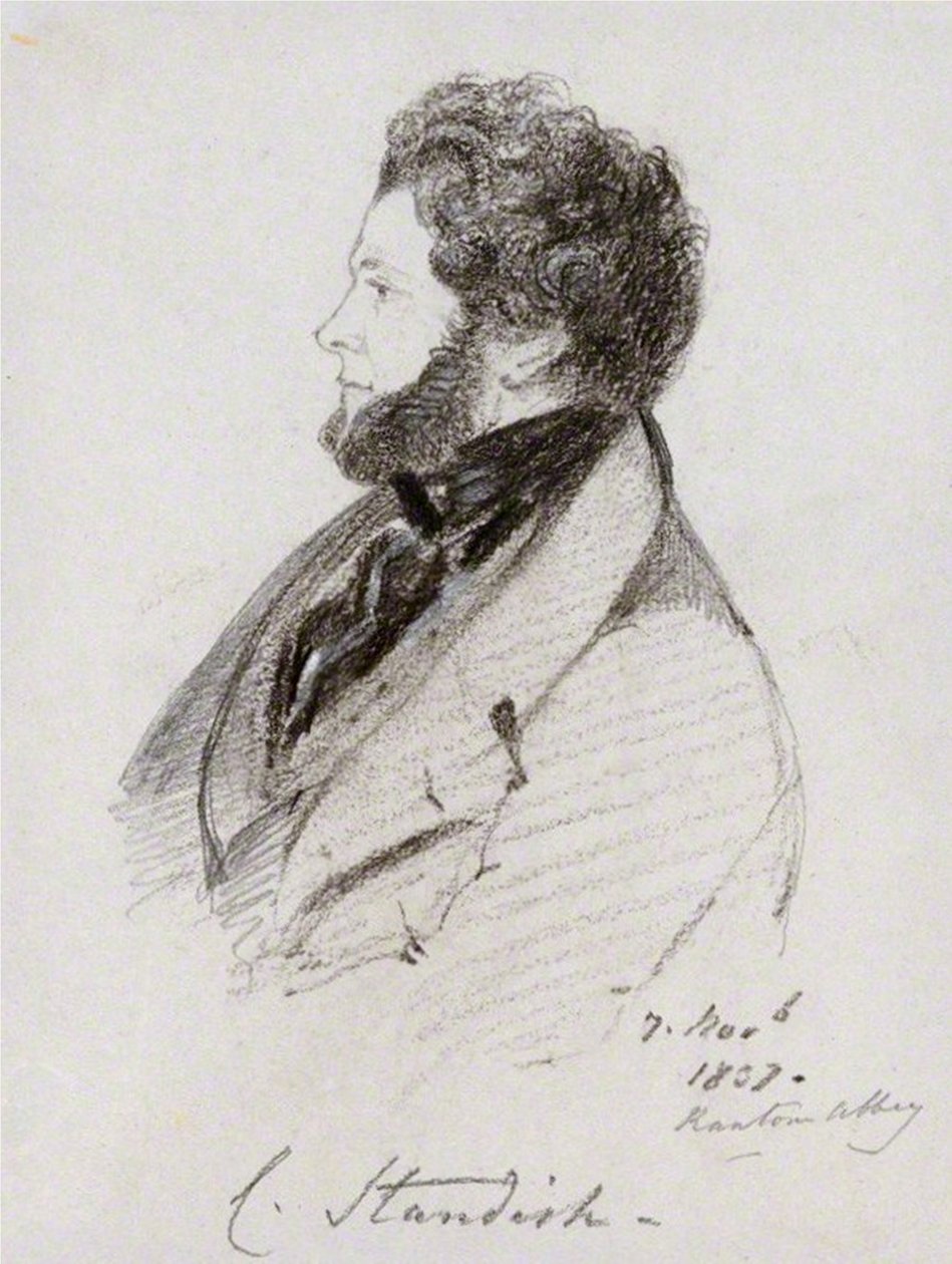 Portrait of Lord Charles Strickland Standish (1790-1863) by Alfred d