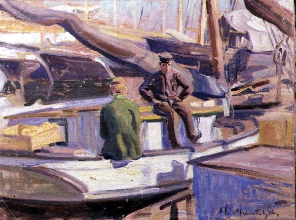 Helsinki Harbour by Ali Munsterhjelm