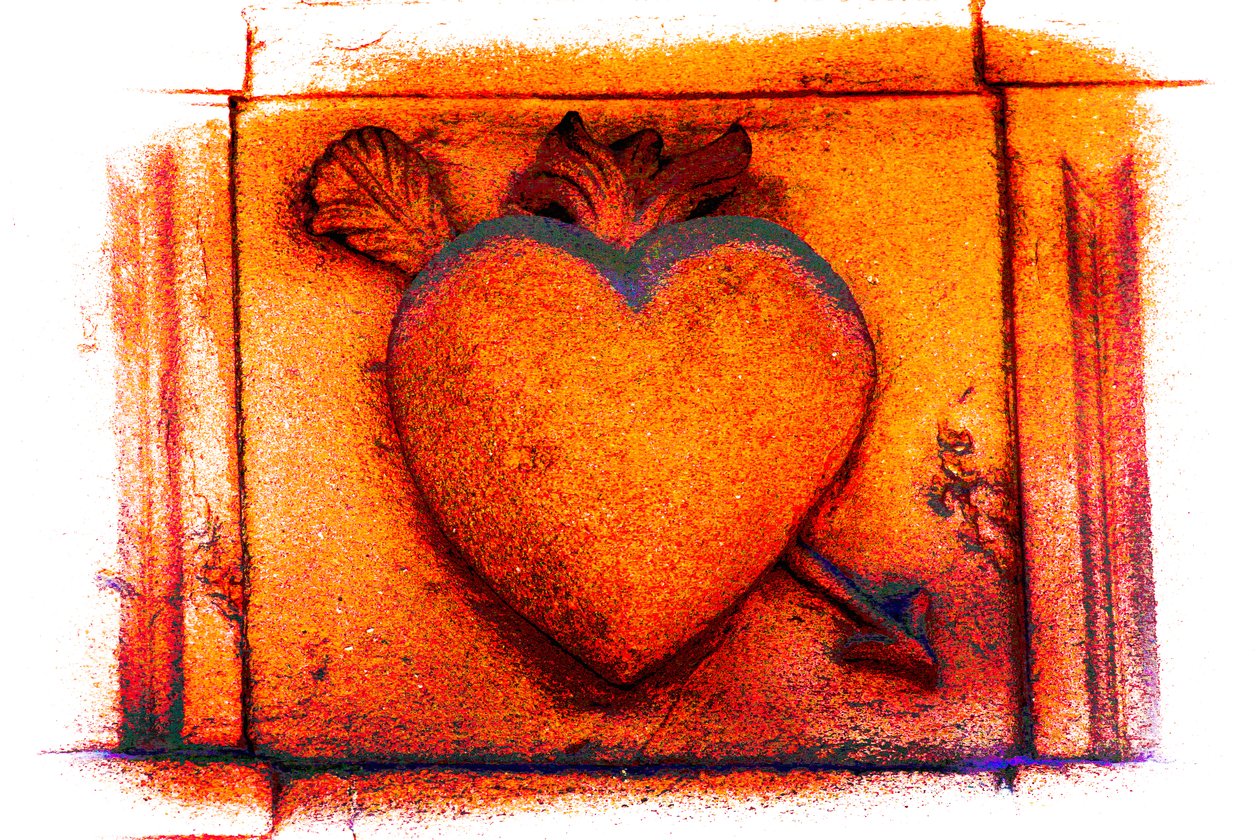 Georgian Heart, from the series Hearts by Alice Gur Arie