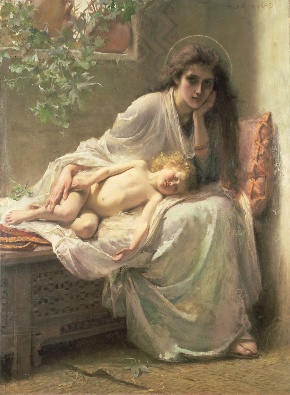 Mary Kept All These Things and Pondered Them in Her Heart by Alice Havers