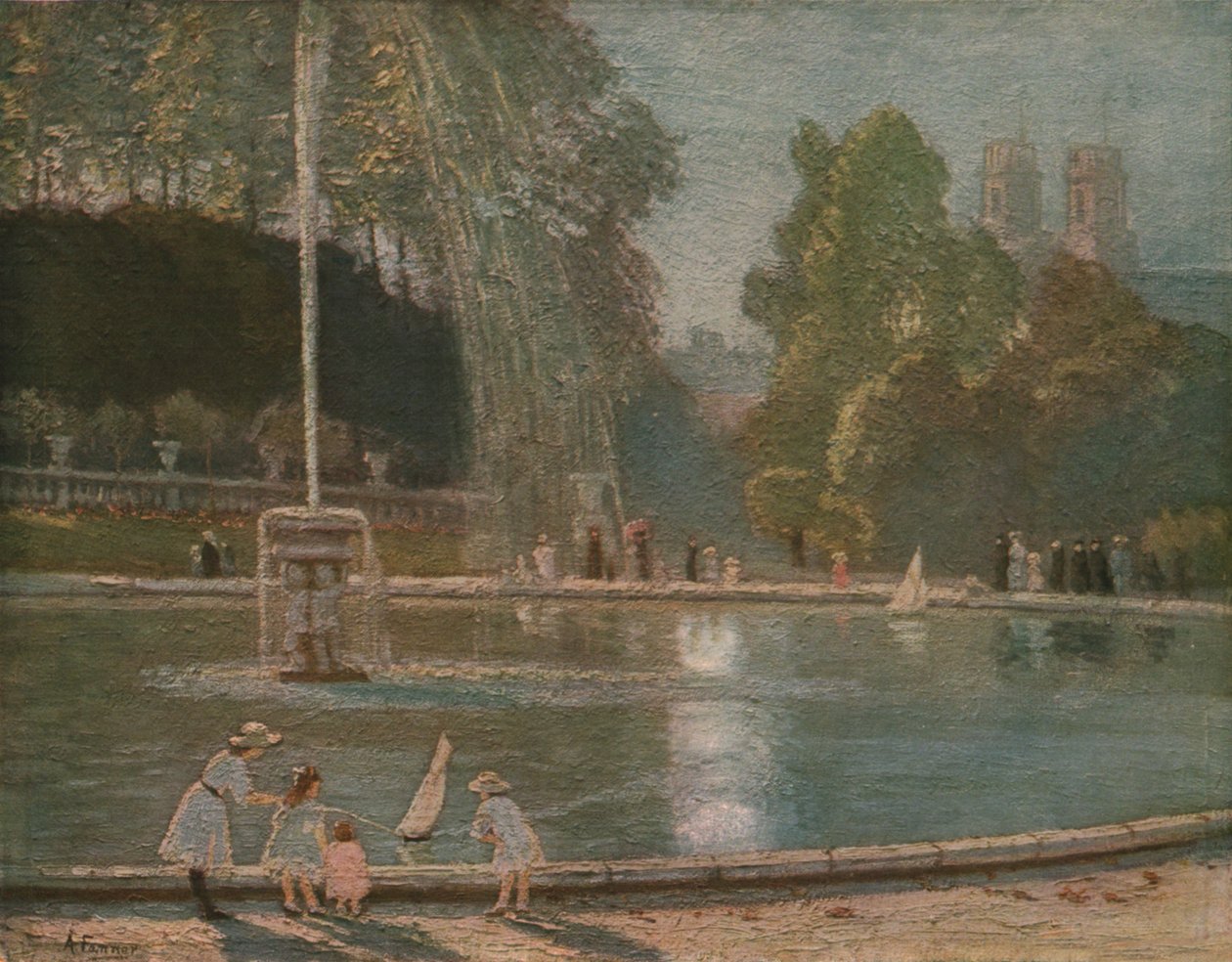 La Fontaine by Alice Maud Fanner