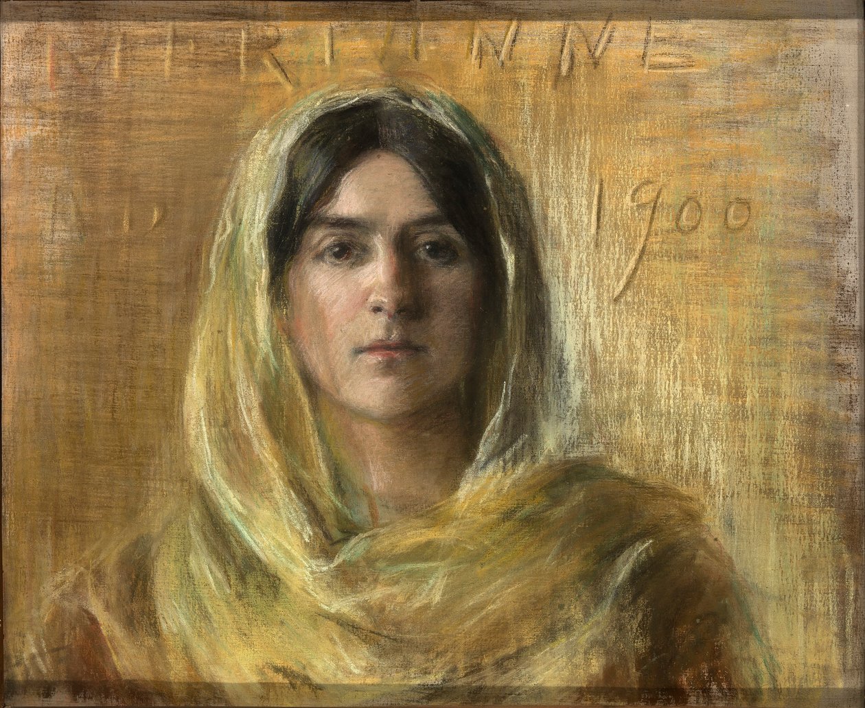 Marianne in Yellow by Alice Pike Barney