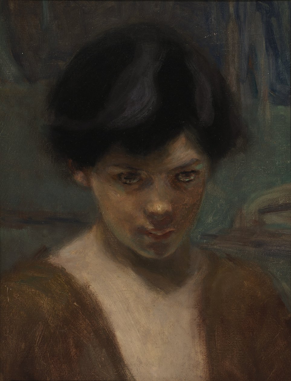 Study Head of a Boy by Alice Pike Barney