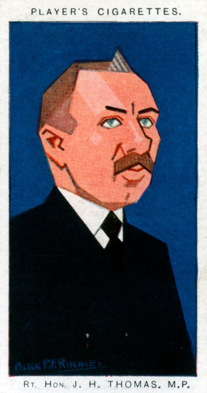 James Henry Thomas, British Trade Unionist and Politician by Alick P. F. Ritchie