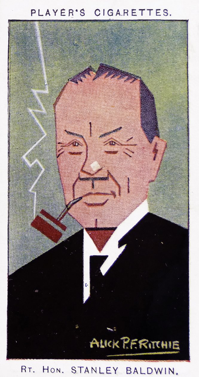 Stanley Baldwin by Alick Penrose Forbes Ritchie