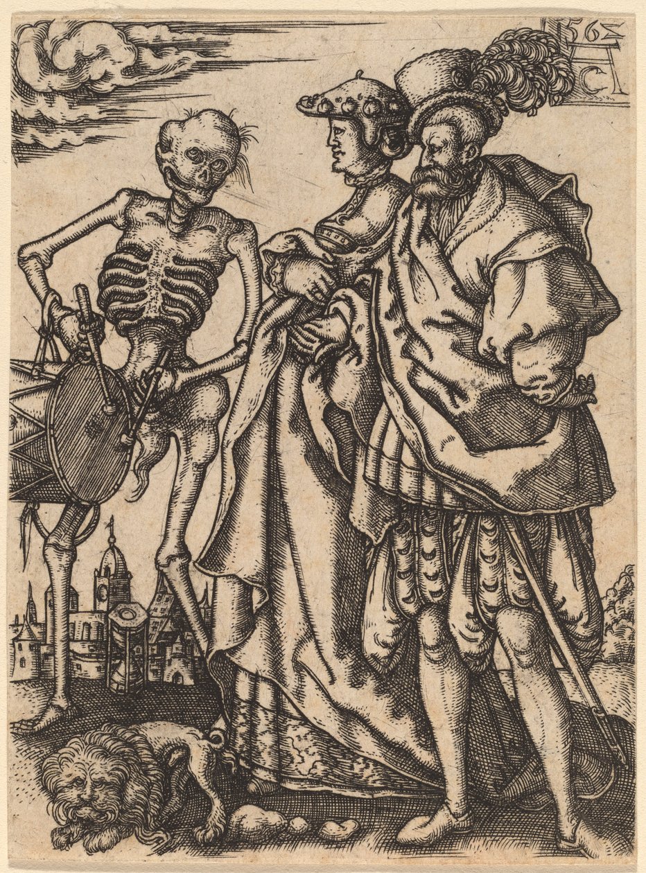 Dance of Death I by Allaert Claesz