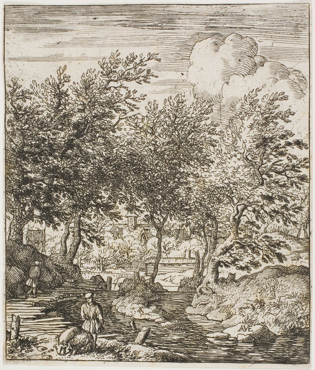 The Swineherd by Allaert van Everdingen