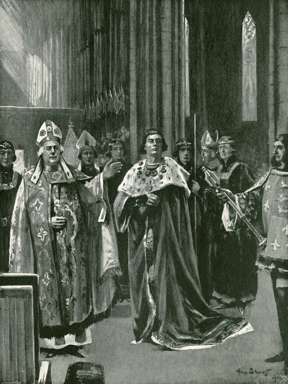 The Recognition at the Coronation of Henry VII, Sunday, October 30 by Allan (after) Stewart