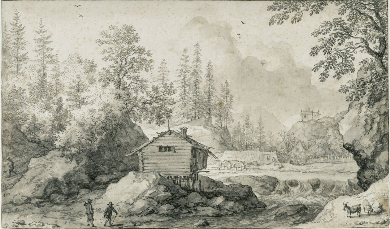 Nordic Landscape by Allart van Everdingen
