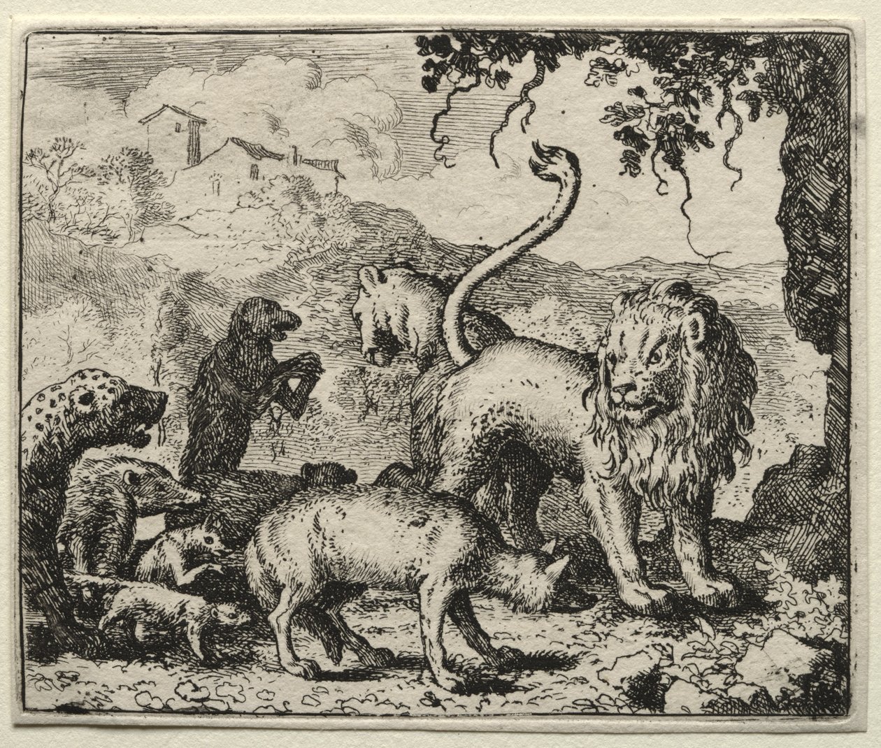 Reynard the Fox: First Complaint of the Wolf by Allart van Everdingen