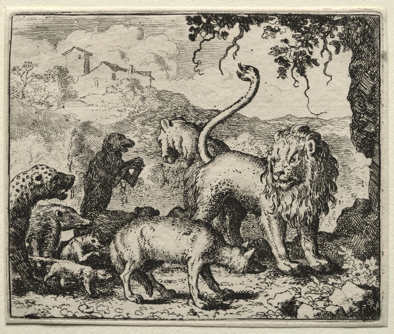 Reynard the Fox: First Complaint of the Wolf by Allart van Everdingen