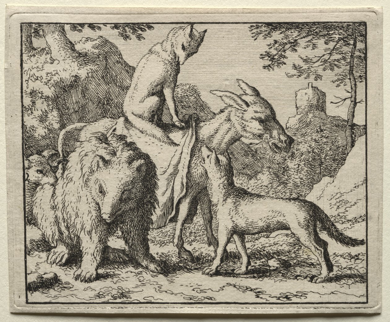 Reynard the Fox: Reynard and his Companions by Allart van Everdingen