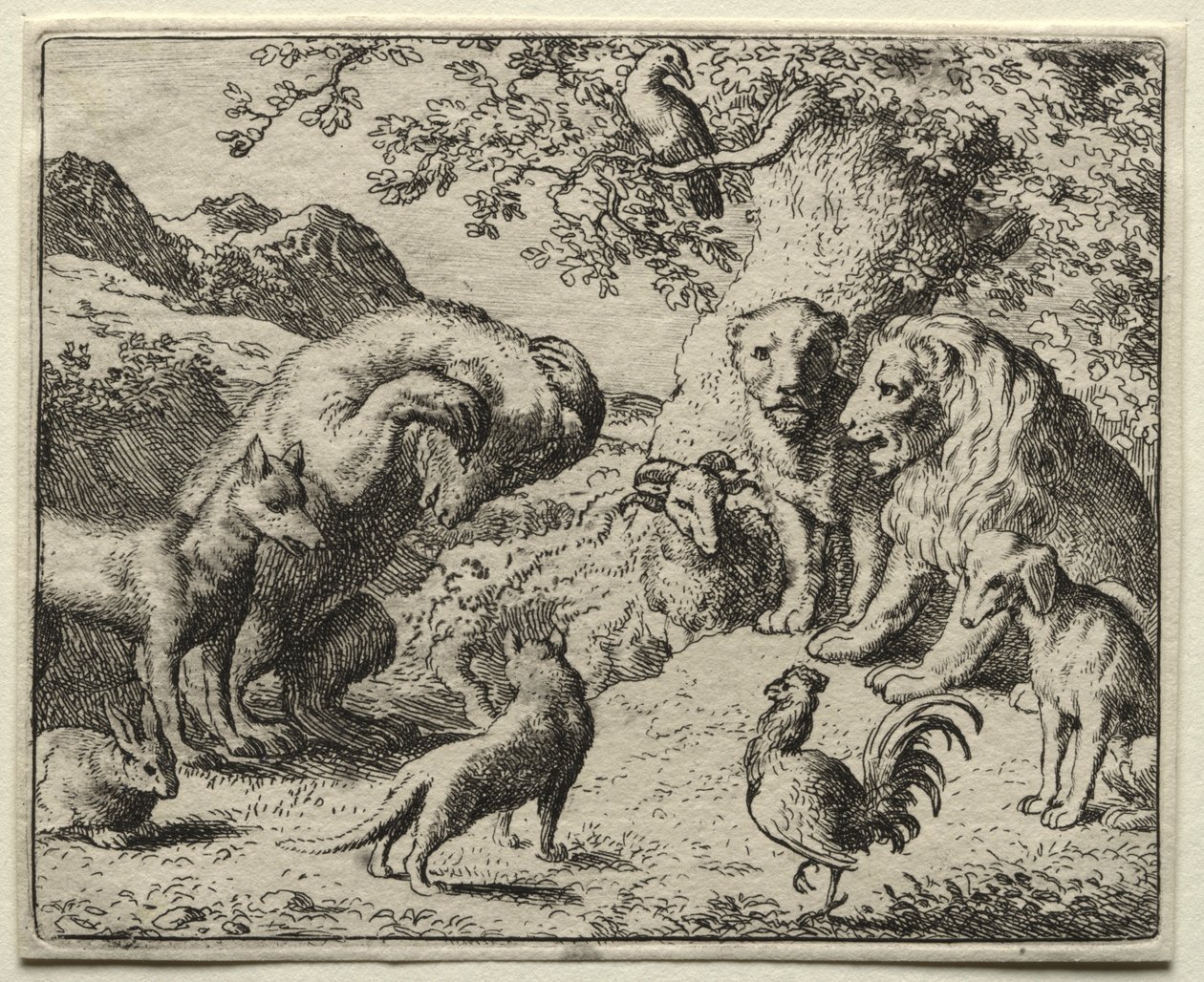 Reynard the Fox: The Complaint of the Bear by Allart van Everdingen