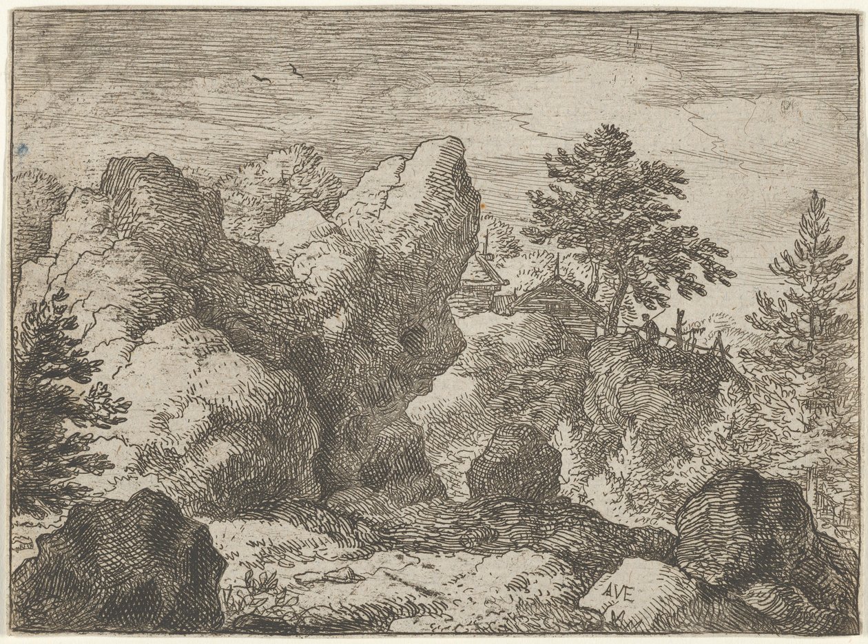 The Pointed Rock, 17th century by Allart van Everdingen
