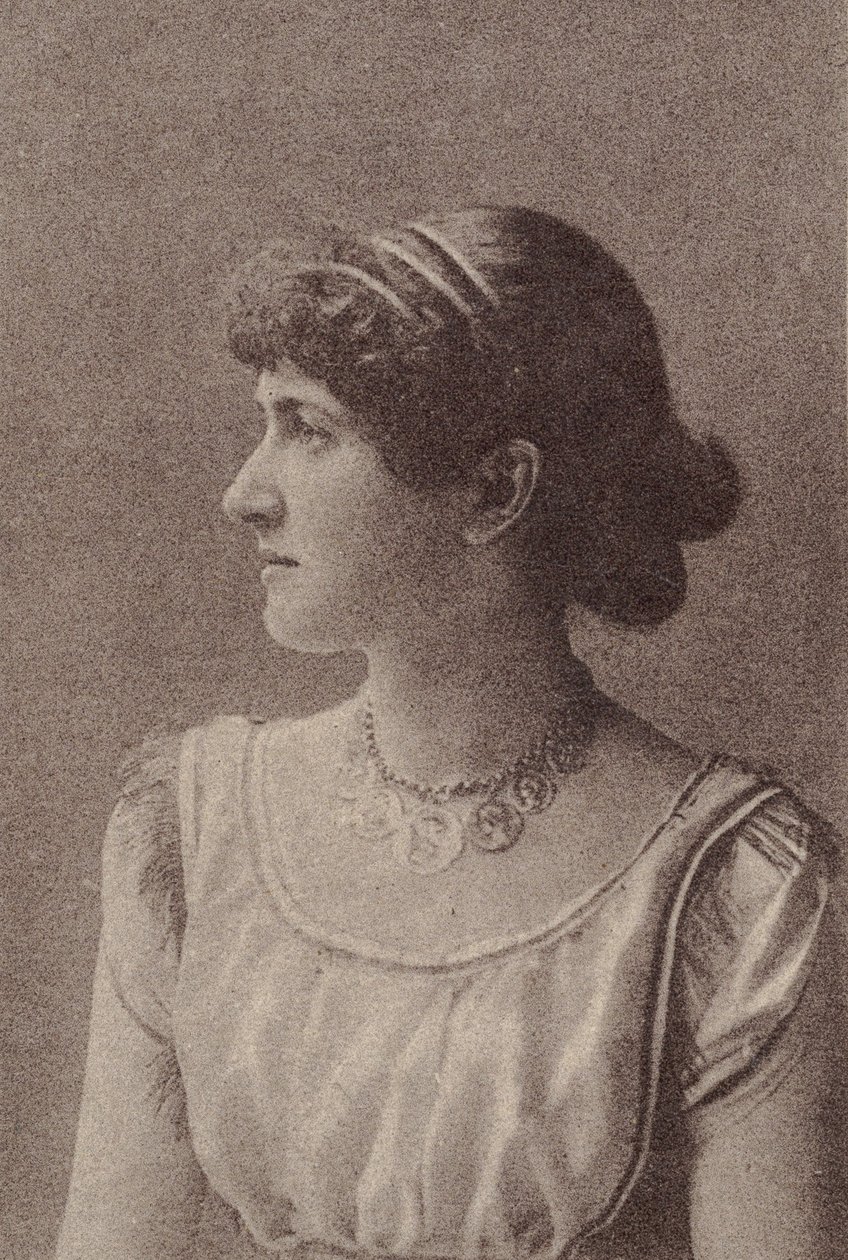 Kitty Welch, from the Actresses Series N67 Promoting Virginia Brights Cigarettes by Allen and Ginter