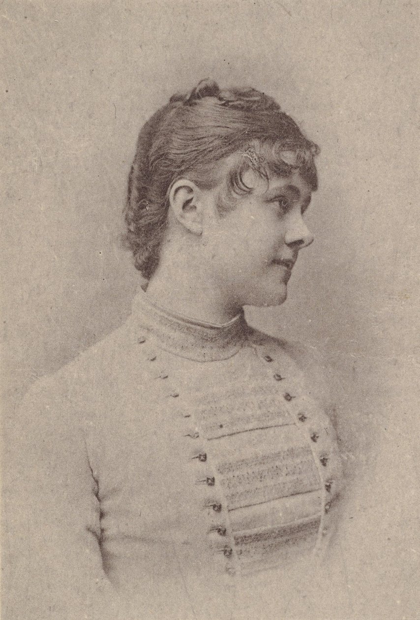 Lili Rupp from the Actresses Series N67 Promoting Virginia Brights Cigarettes by Allen and Ginter