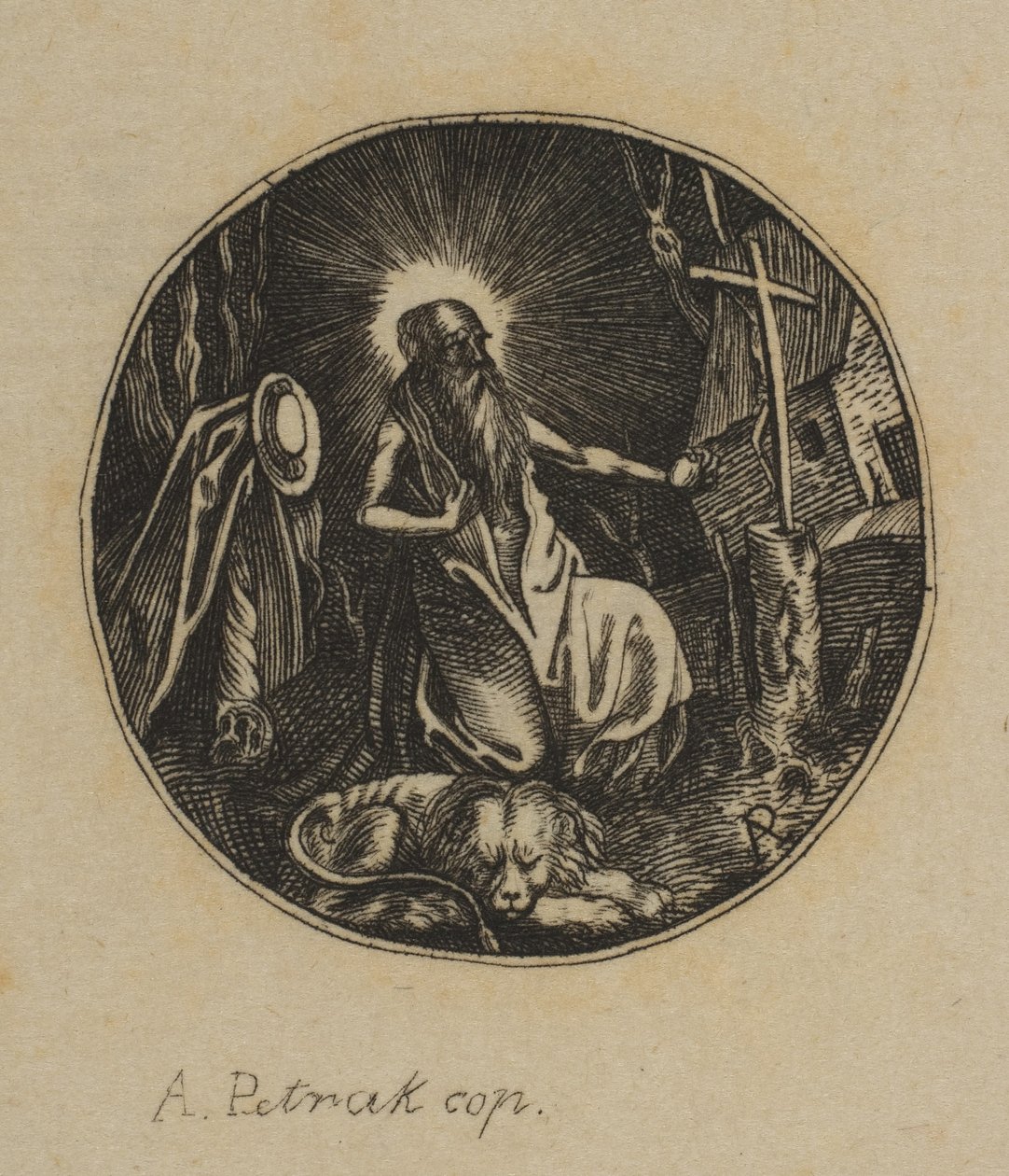 Saint Jerome, 19th century by Alois Petrak