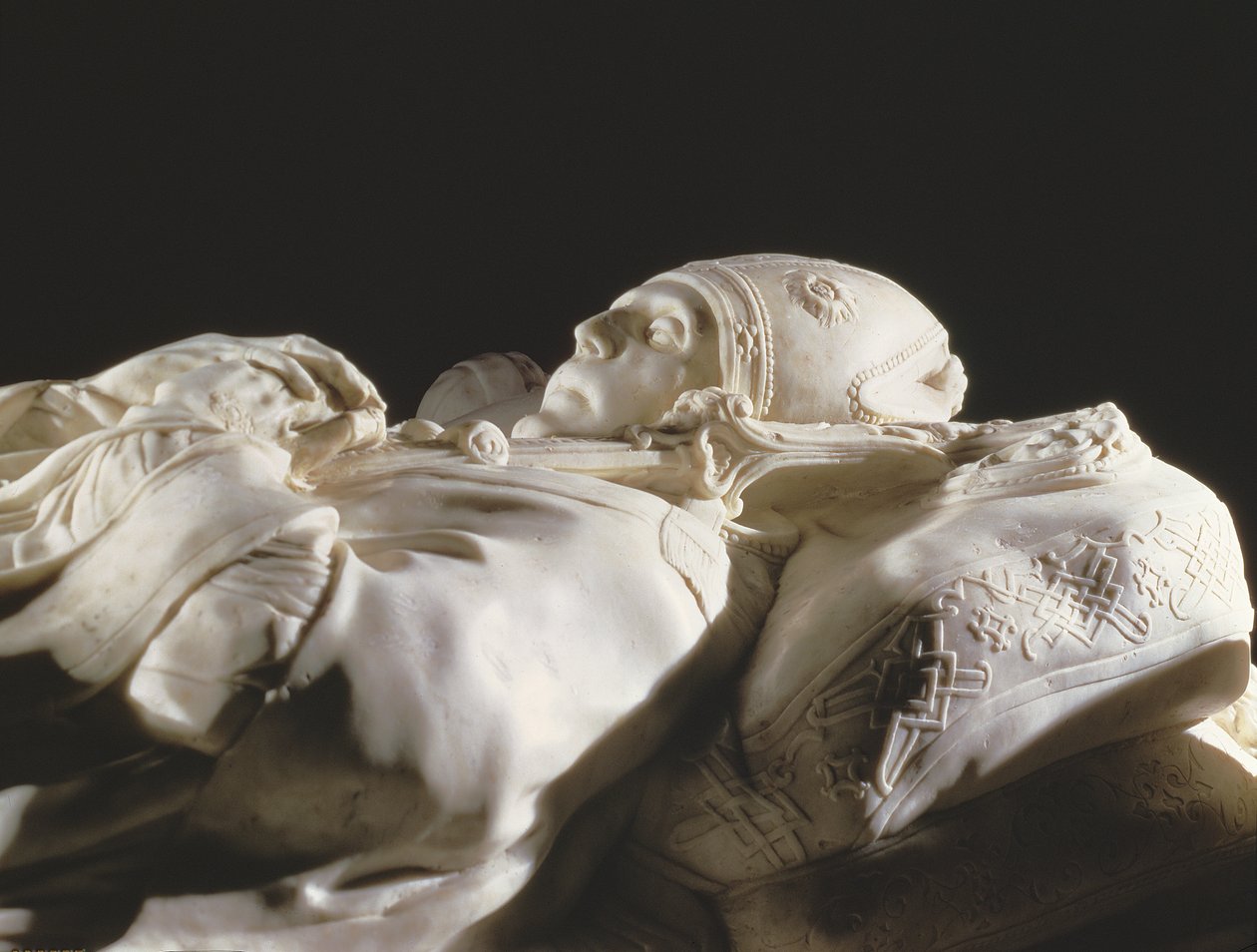 Tomb of Cardinal Tavera (detail) by Alonso Berruguete