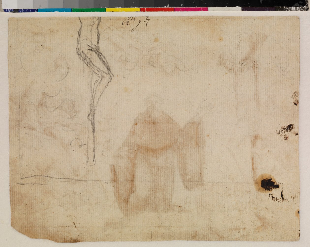 Christ Crucified, verso, 17th century by Alonso Cano