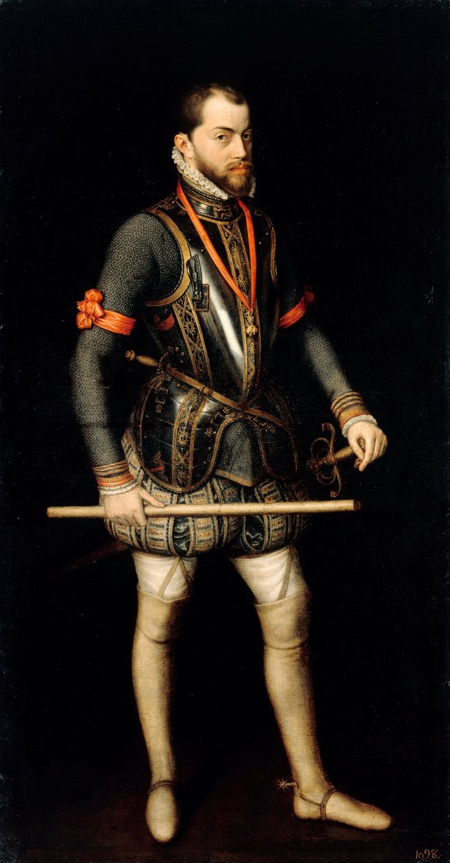 Portrait of Philip II, King of Spain and Portugal by Alonso Sánchez Coello