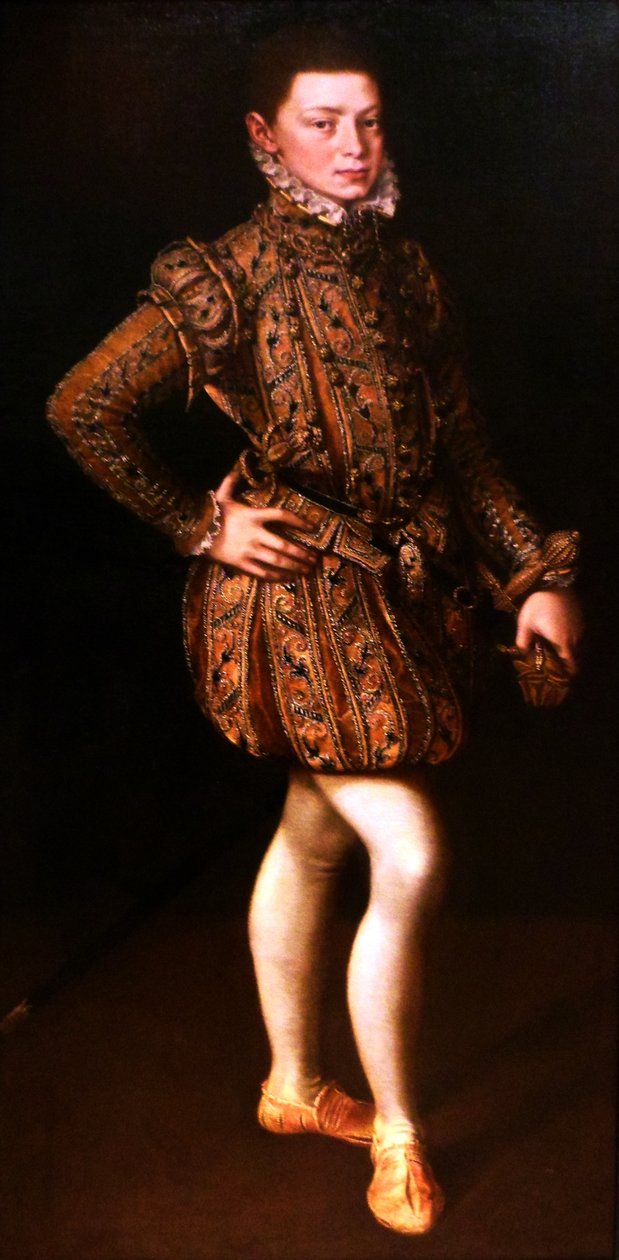 Don Juan of Austria at Fourteen Years Old by Alonso Sánchez Coello