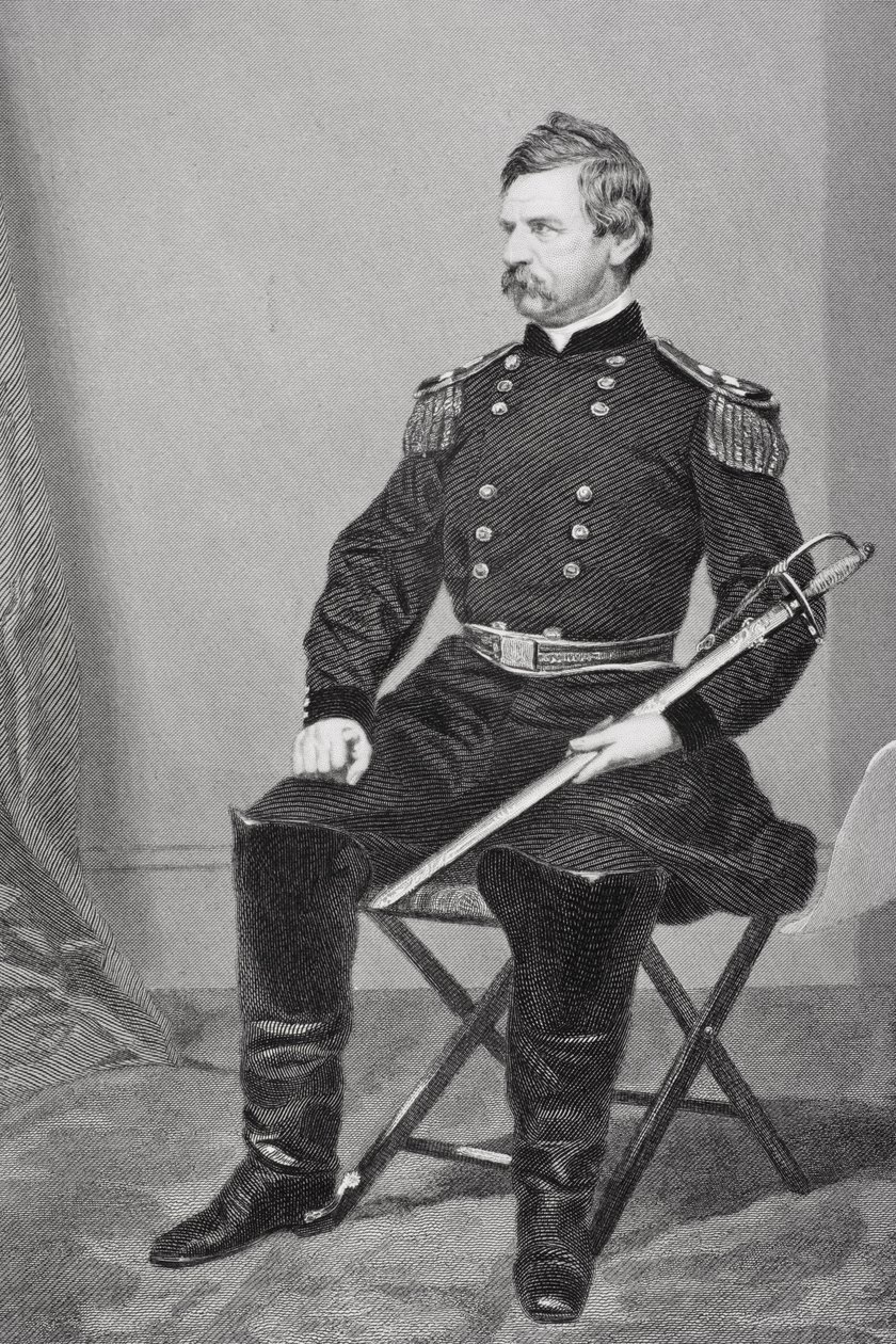 Nathaniel Prentiss Banks by Alonzo Chappel