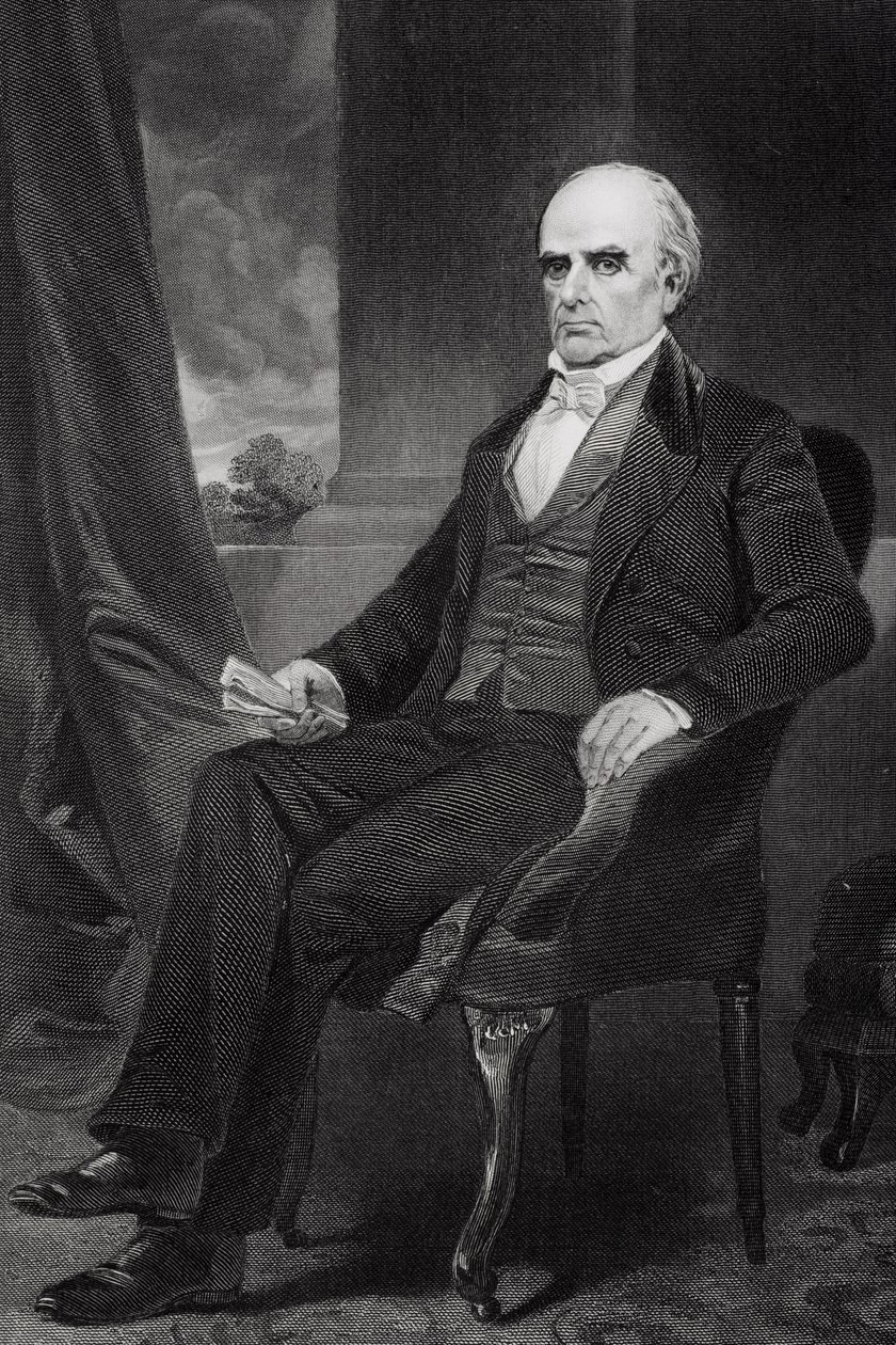 Portrait of Daniel Webster by Alonzo Chappel